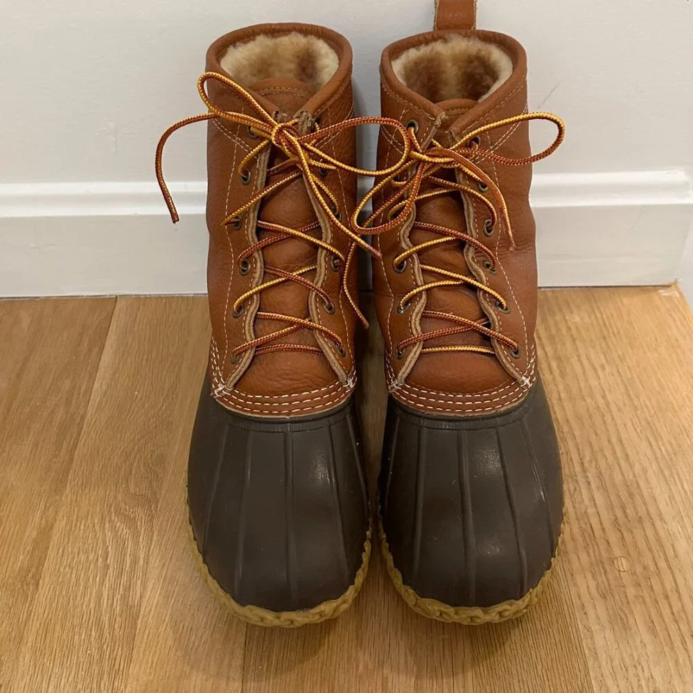 Women's L.L. Bean Duck Boots - Picture 2 of 5